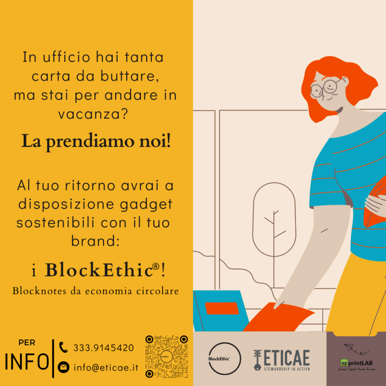 BlockEthic blocknotes sostenibili